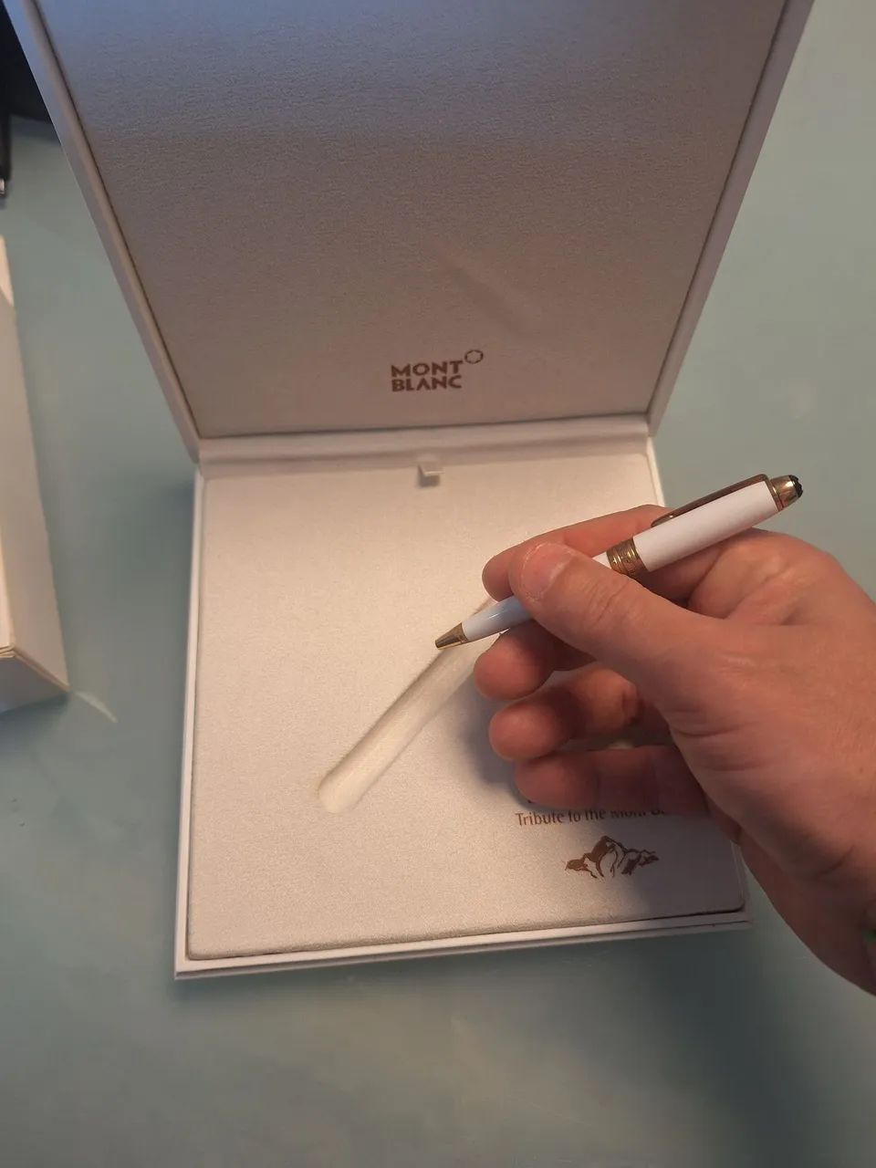 Caneta Mont Blanc Meisterstruck - Foto 5