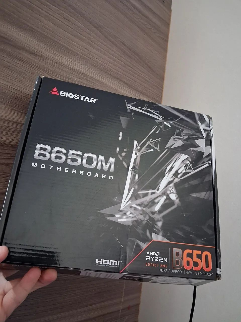 Kit Placa Mae B650m + Memória DDR5 Corsair 16gb + Processador am5 Ryzen 5 8400f BOX  - Foto 3