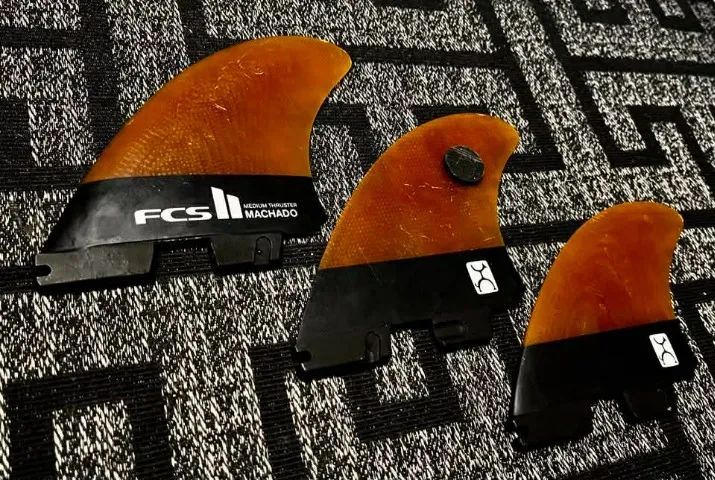 Quilhas FCS 2 Rob Machado Tri Keel Media Performance - Esportes