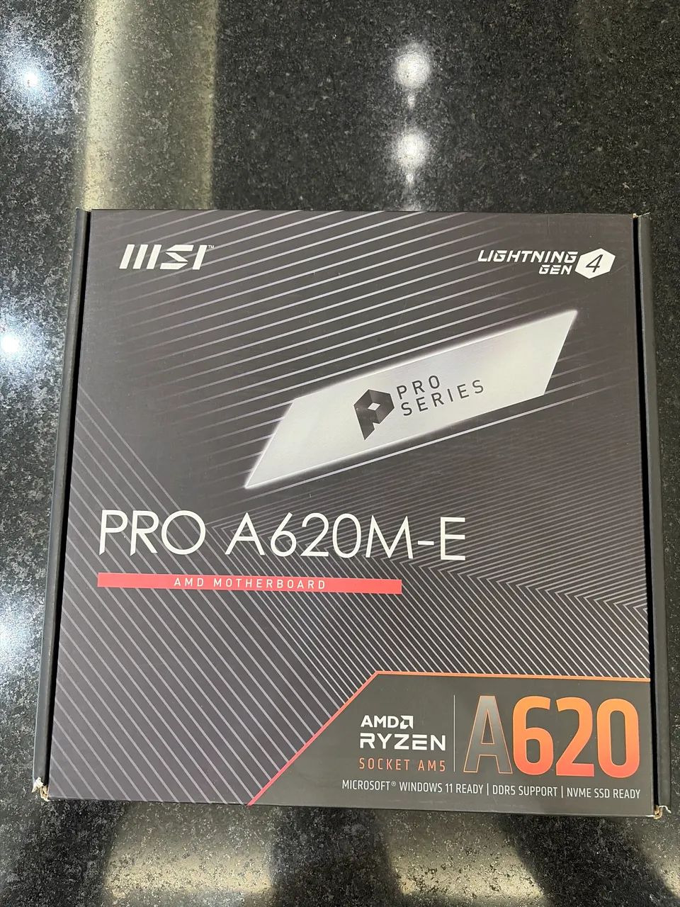 Ryzen 8400f + placa mãe MSI PRO a620M-E - Foto 3