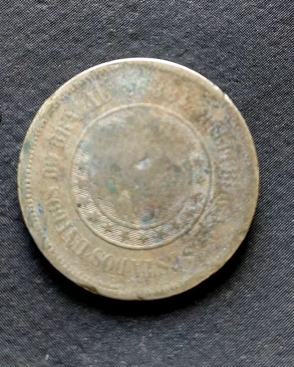 Moedas antigas de 100 de 1989, de 1925 e 500 reis de 1939 - Foto 2