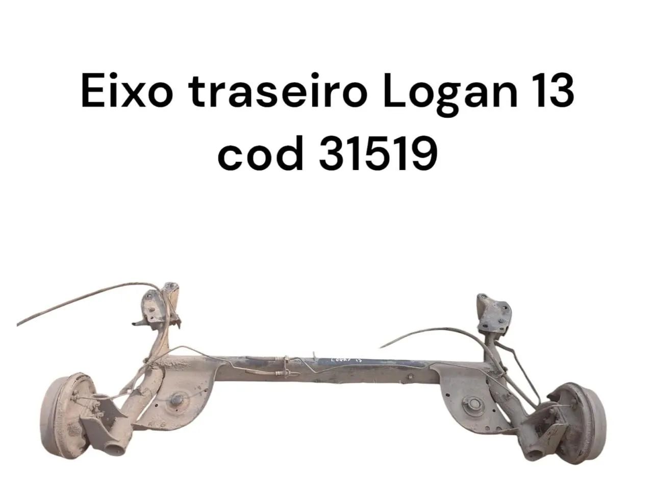 Eixo traseiro Logan 13 