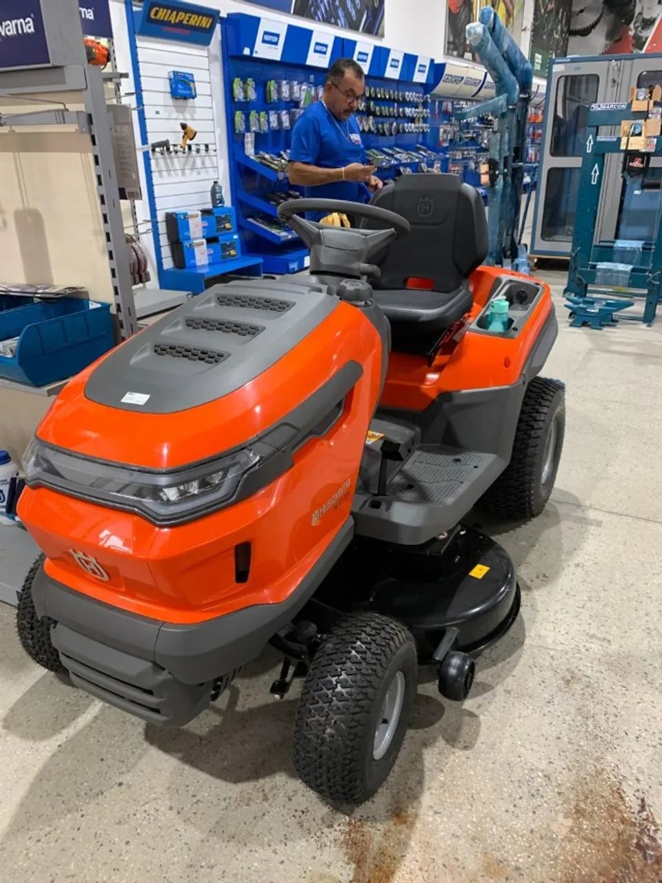 TRATOR CORTADOR DE GRAMA TS 217TM - Foto 4