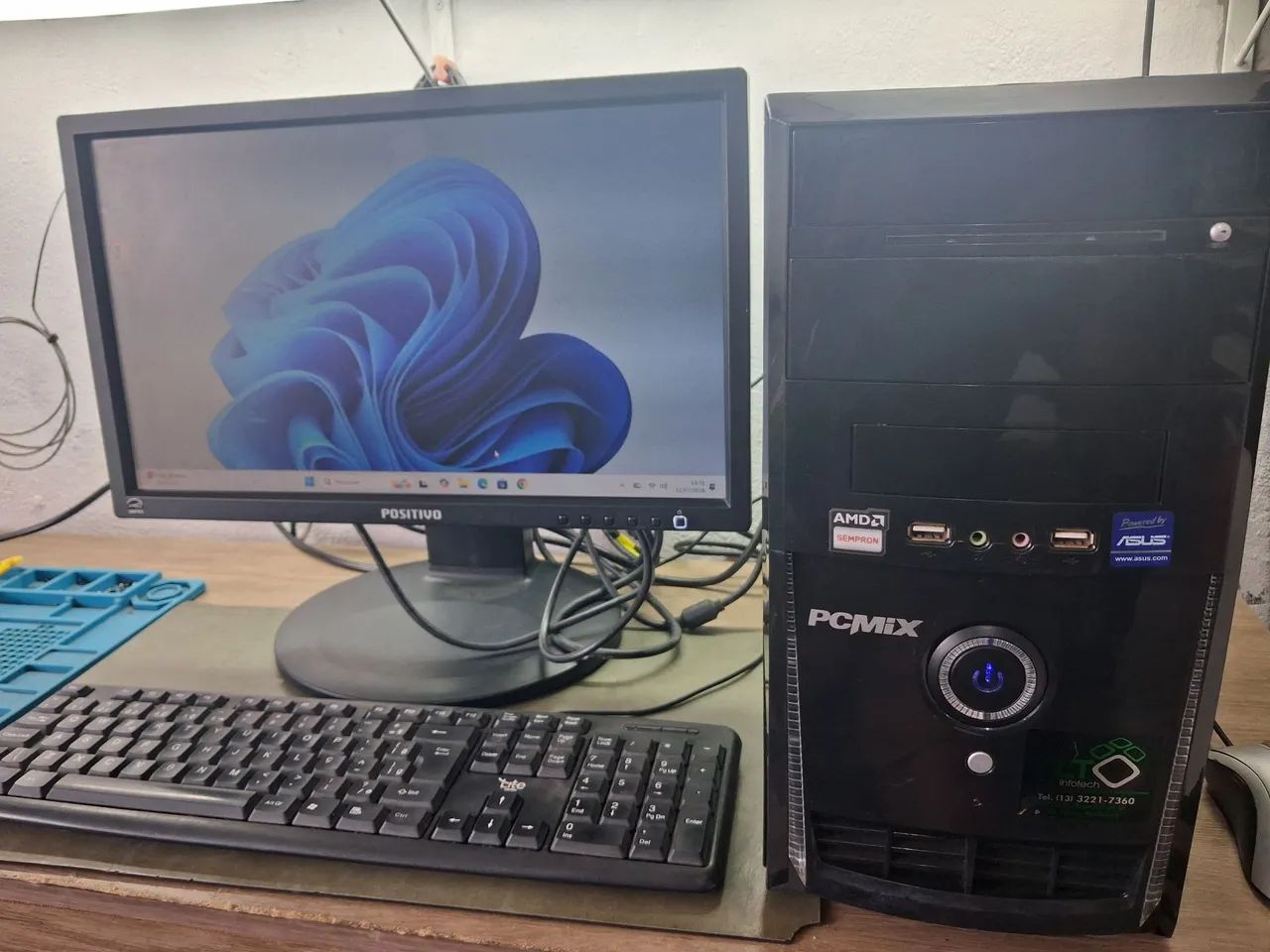 Pc completo i5-3470 com NVMe 128GB - Foto 2