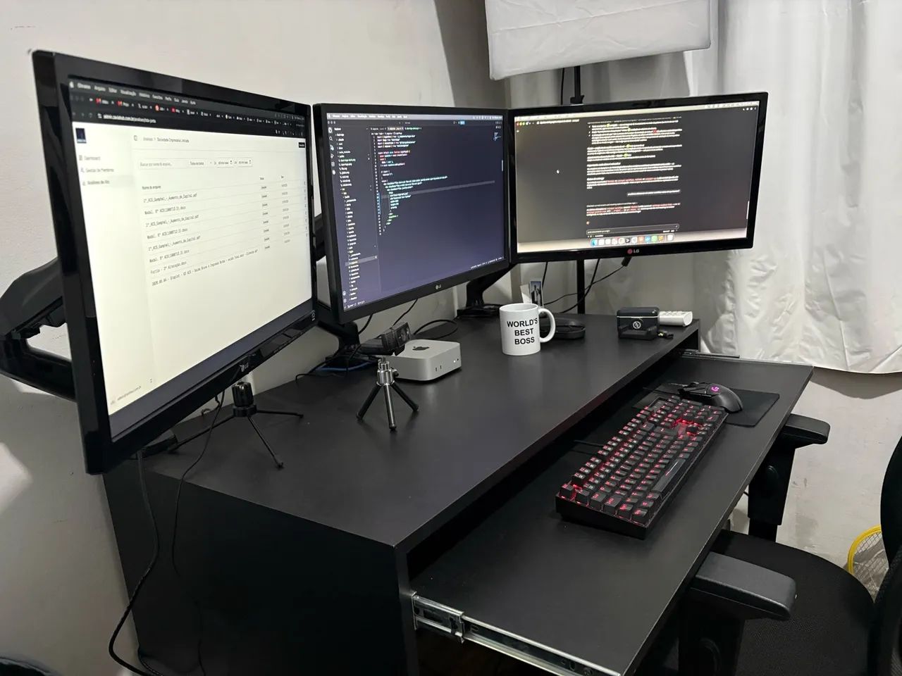 Jogo de escritório home office 