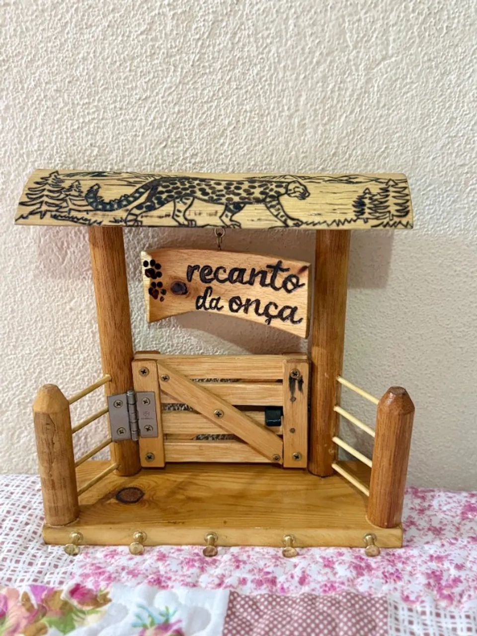 Porta chaves rustico  - Foto 2