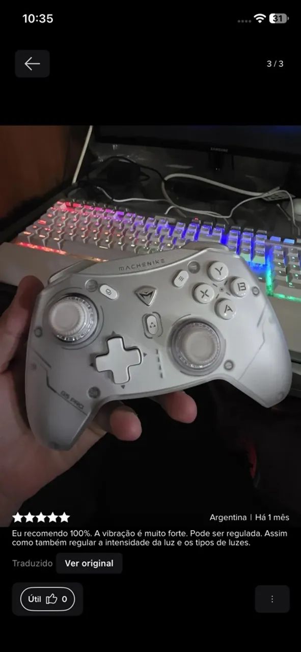 Controle gamer