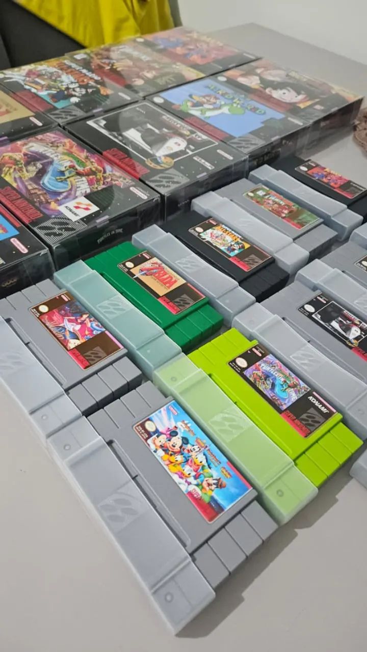 Super Nintendo Preto Transparente + Jogos - Foto 5