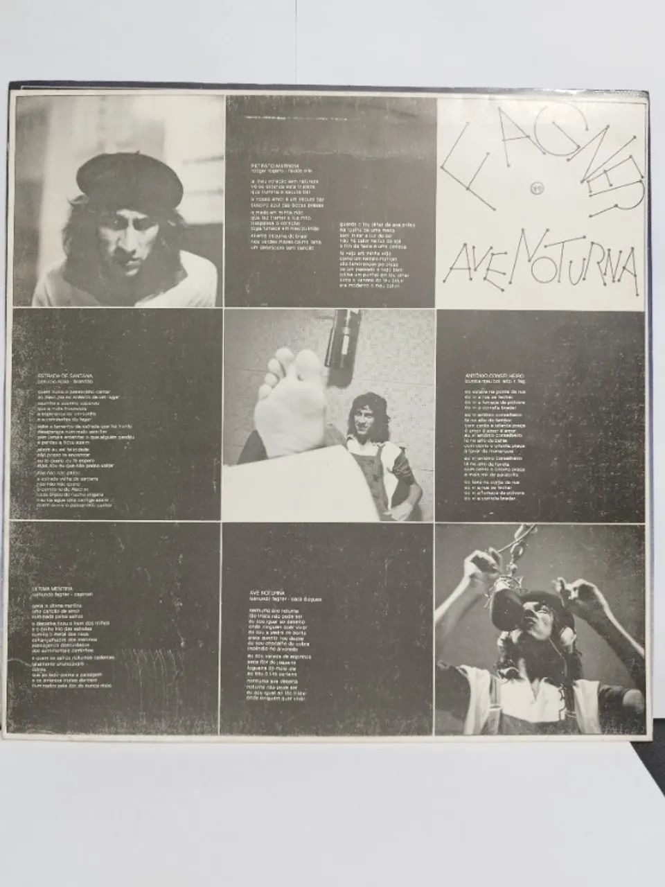 LP Fagner - Ave Noturna (Encarte) - Foto 3