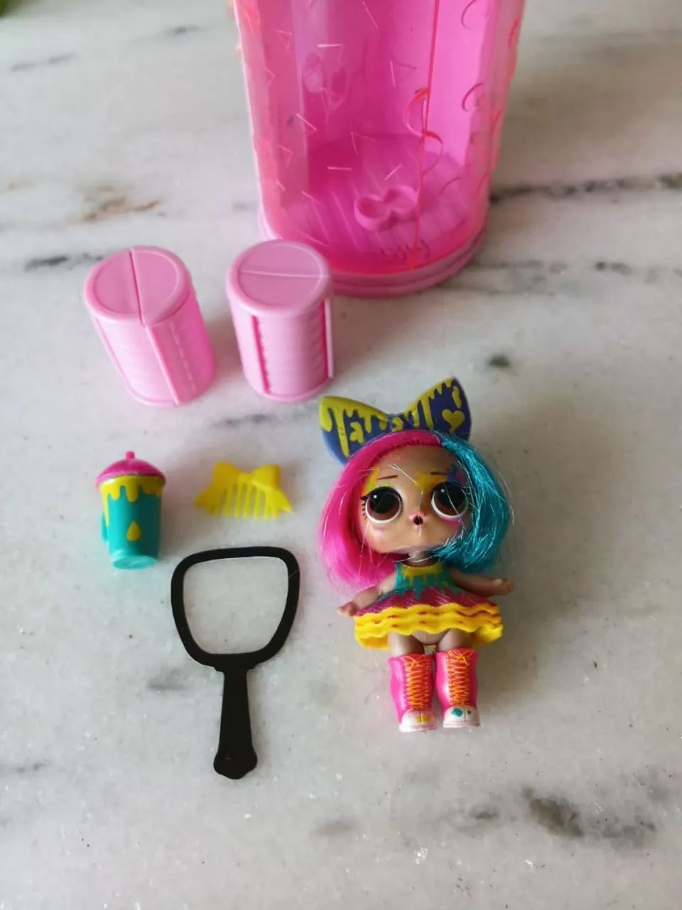 Brinquedo Boneca LOL original com cabelo - Foto 2