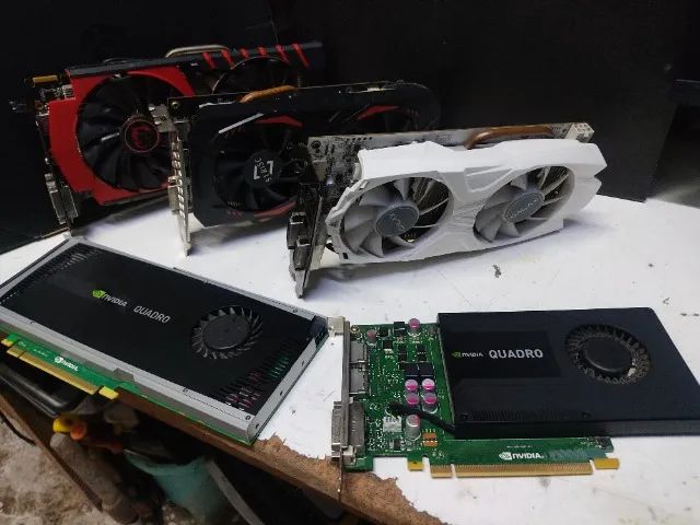 Lote de Placas de video (Só com retirada)