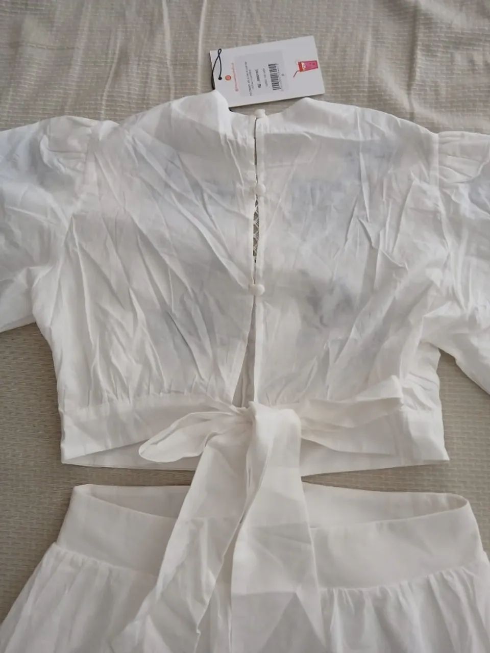 Vestido Branco Limonada Pink - Foto 4