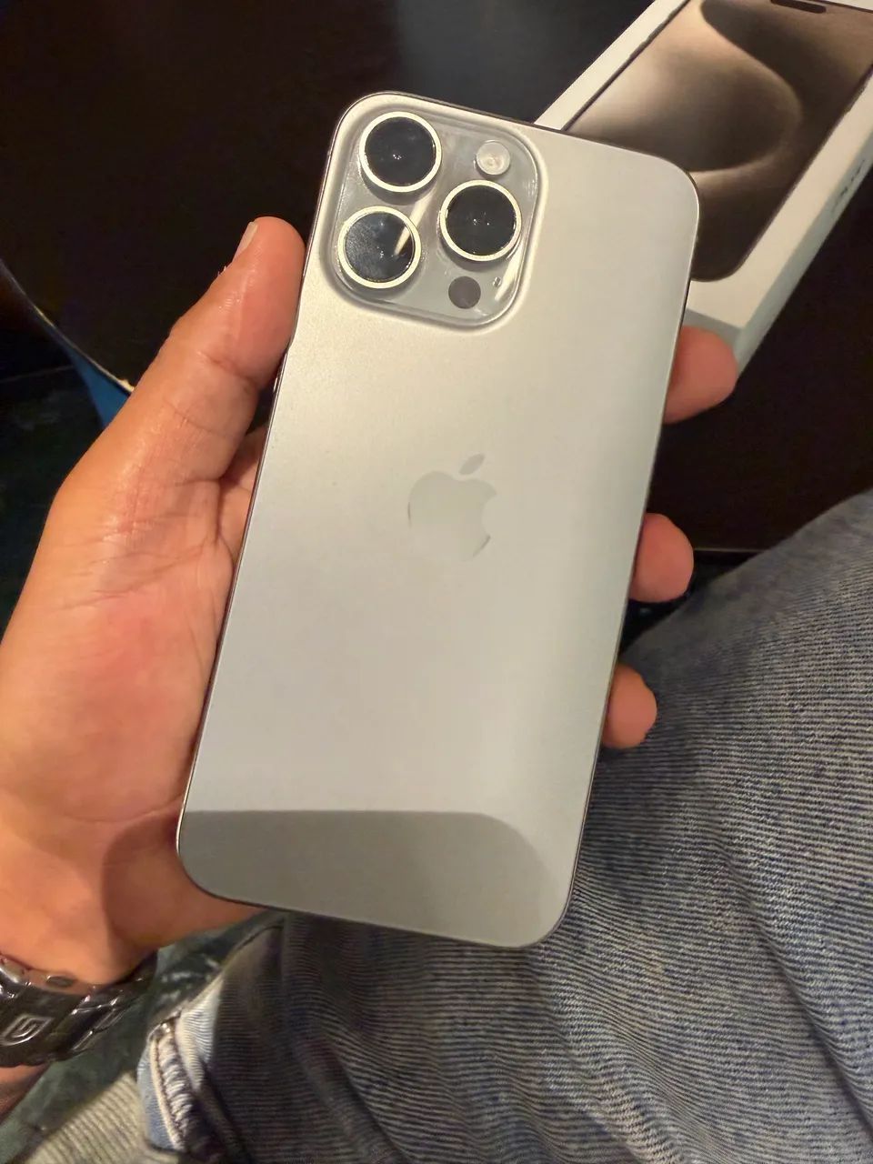 iphone 15 pro max 256gb natural titanio - Celulares e Smartphones