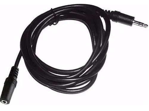 Cabo Extensor Extensão Fone P2 Macho X Femea 5 Metros - Foto 4