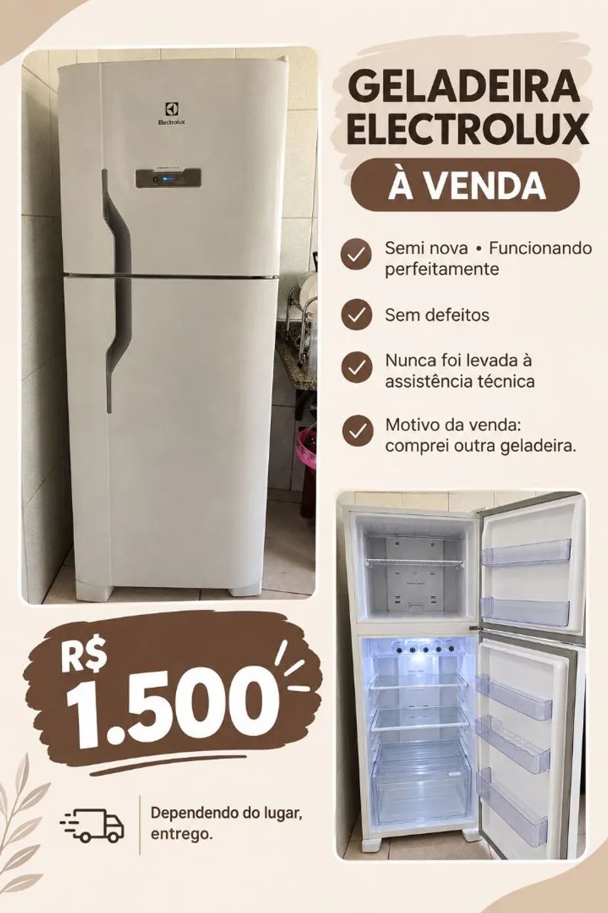 Geladeira Eletrolux 