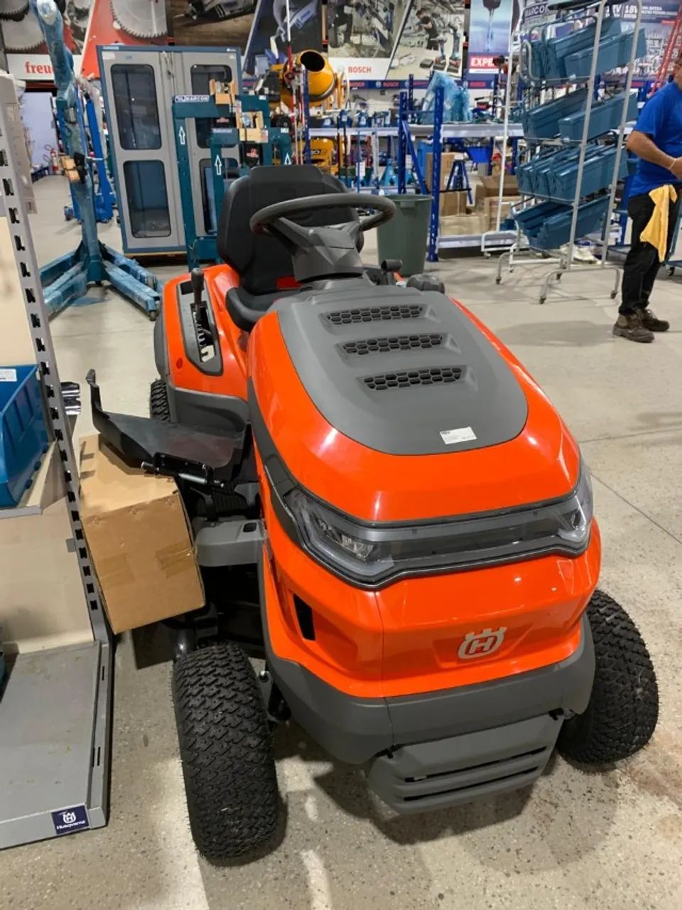TRATOR CORTADOR DE GRAMA TS 217TM - Foto 3