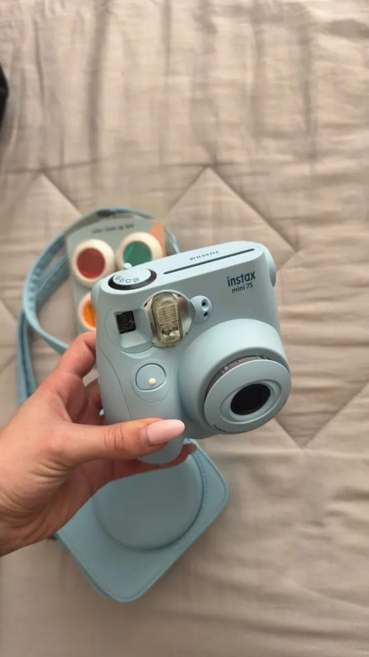 Câmera Instax Mini 7S + acessórios - Foto 2