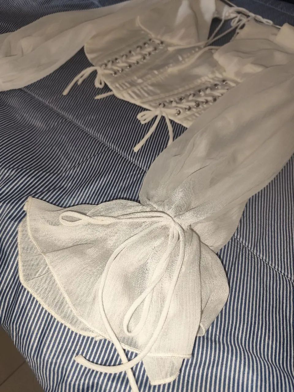 Blusa elegante manga longa  - Foto 5