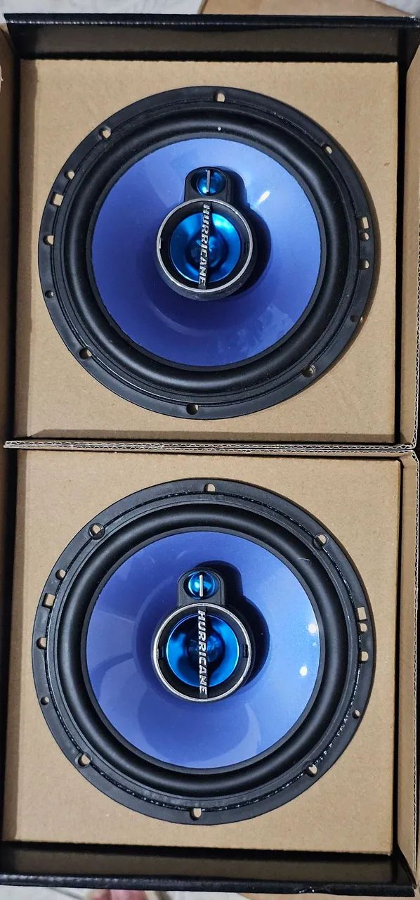Título: Alto-Falante Hurricane Triak 6 Polegadas - 100W RMS (O Par) - Som Interno Top!