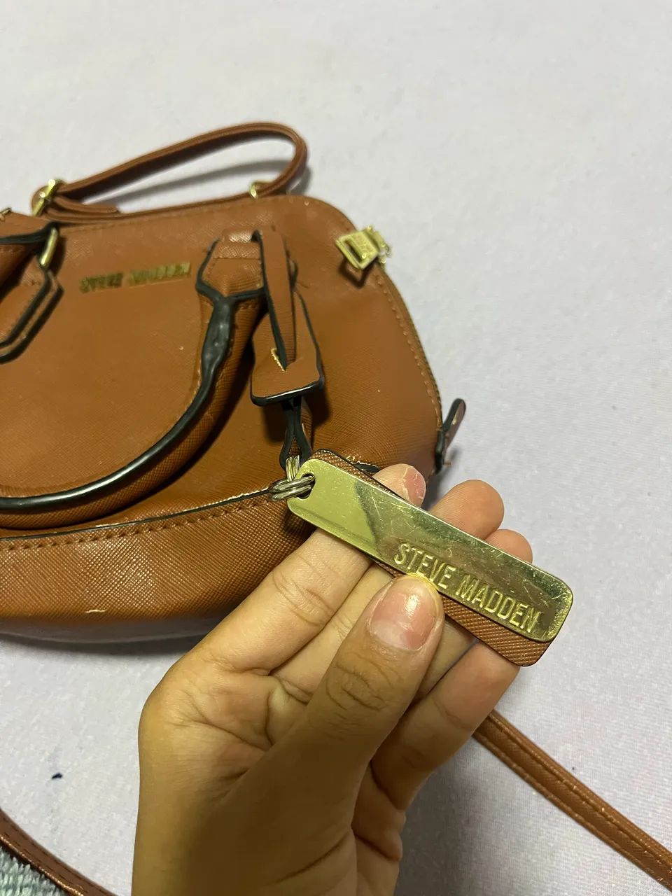 Bolsa Steve Madden Original - Desapego (Leve p/ Restaurar)
