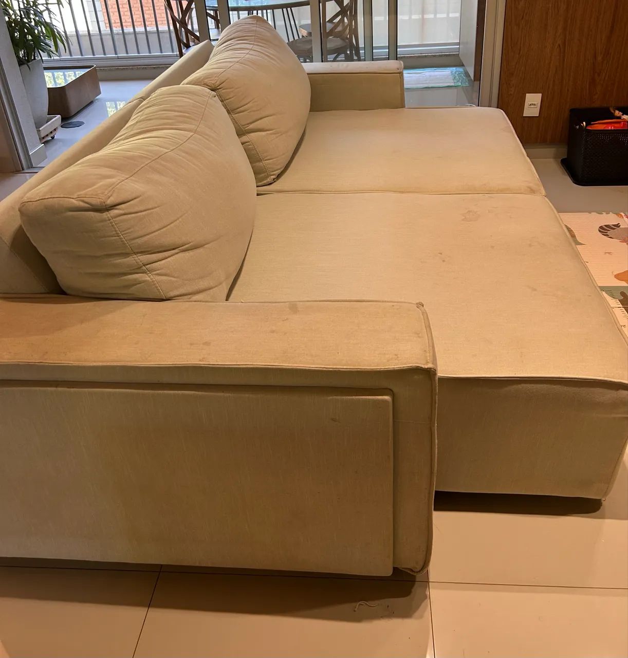 Vendo Sofá retrátil e reclinável  - Foto 4