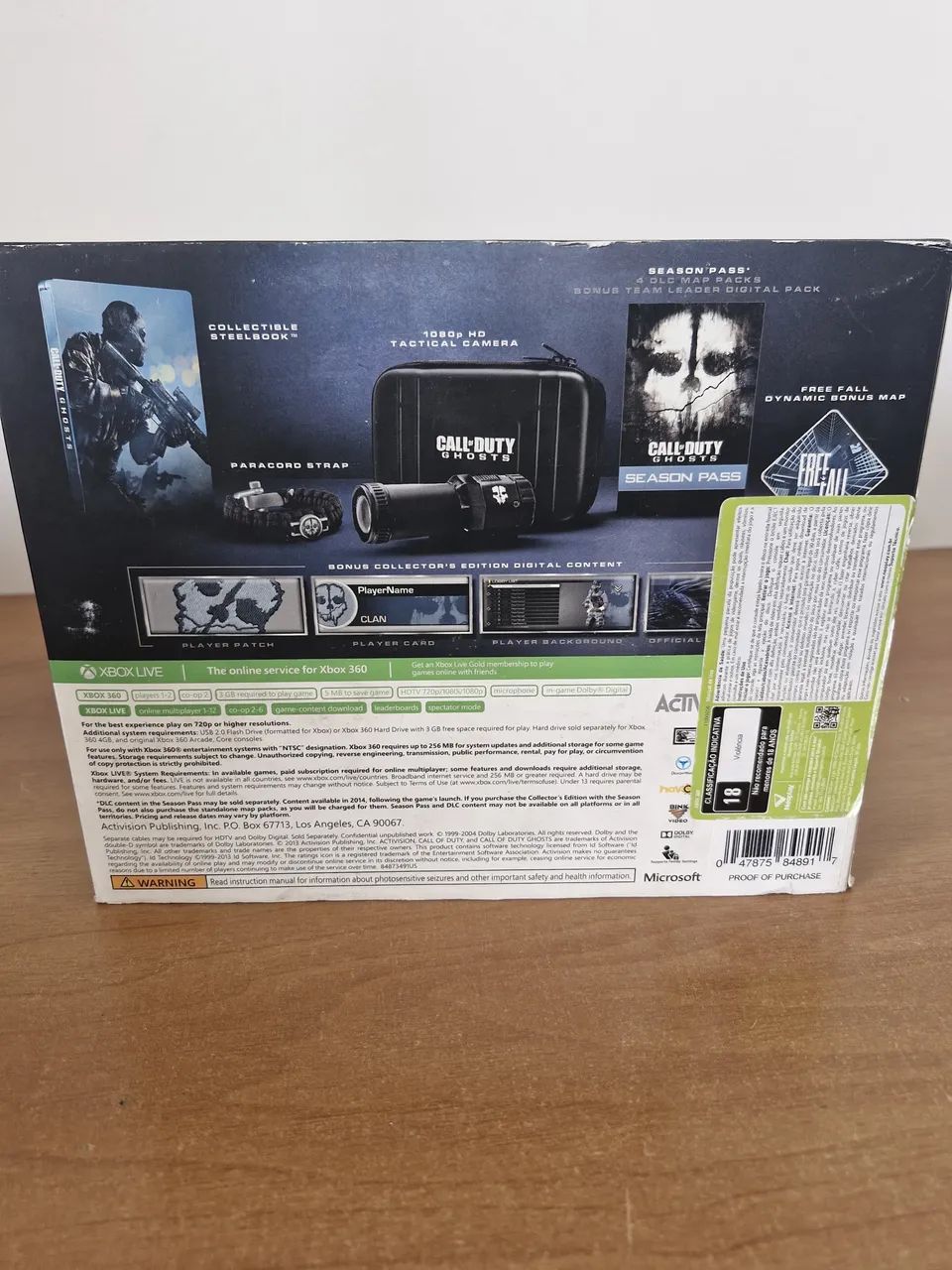    COD GHOSTS PRESTIGE EDITION XBOX 360  - Foto 4