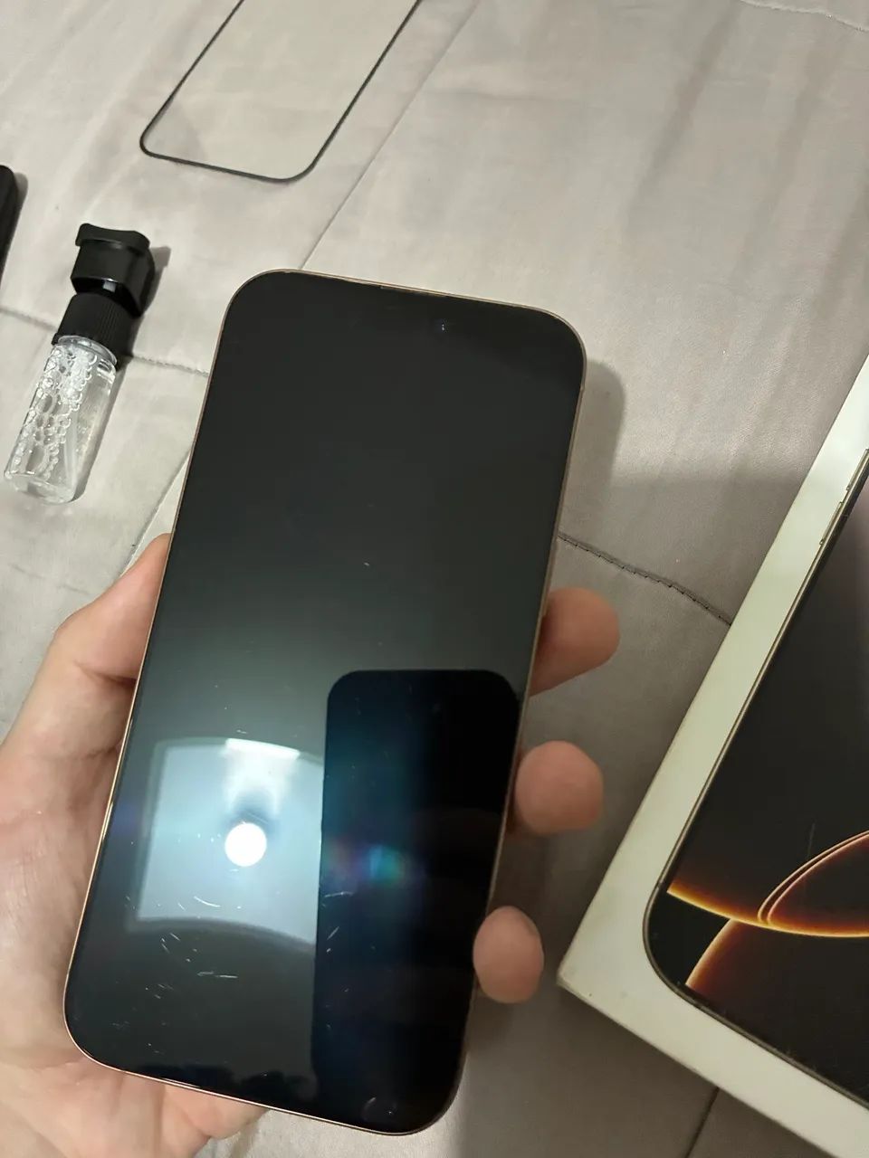 iPhone 16 pro Max 256gb Esim Desert titanium  - Foto 3