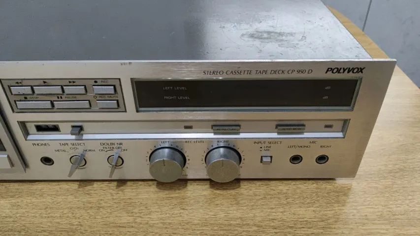 Tape Deck Polyvox CP 950 D para Conserto - Foto 3