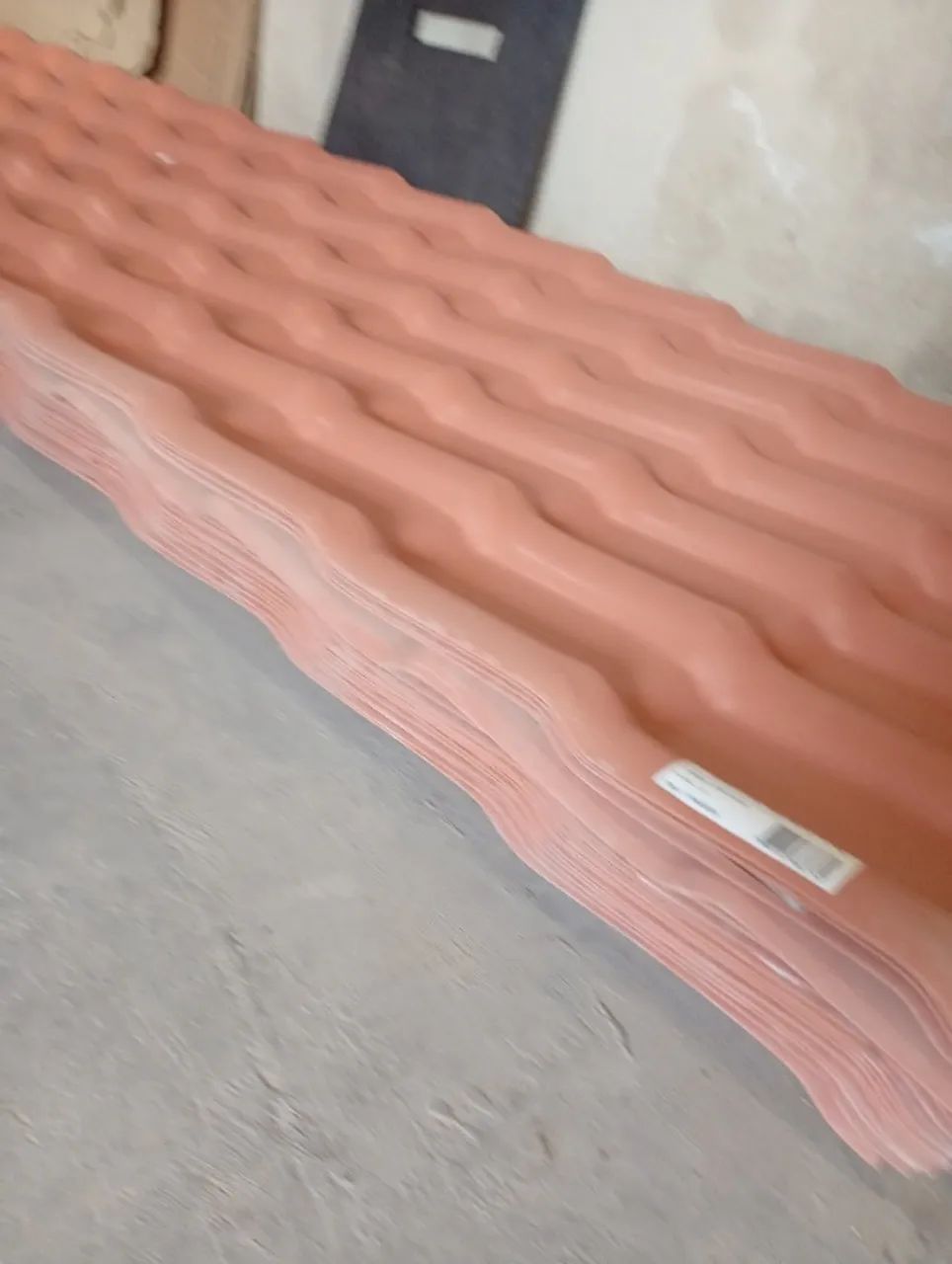 Telhas precon PVC 3,30X080 novas  - Foto 3