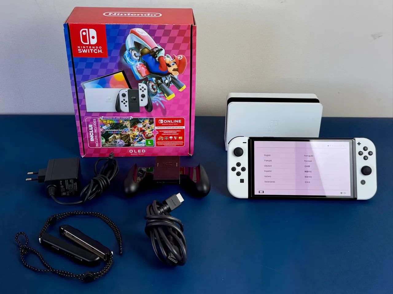 Nintendo Switch OLED 64Gb ? Parcele em até 18x | ACEITAMOS SEU