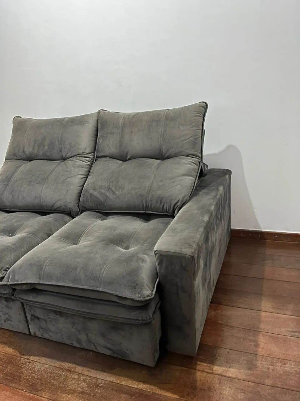 SOFÁ SUDE CINZA NOVO  - Foto 2