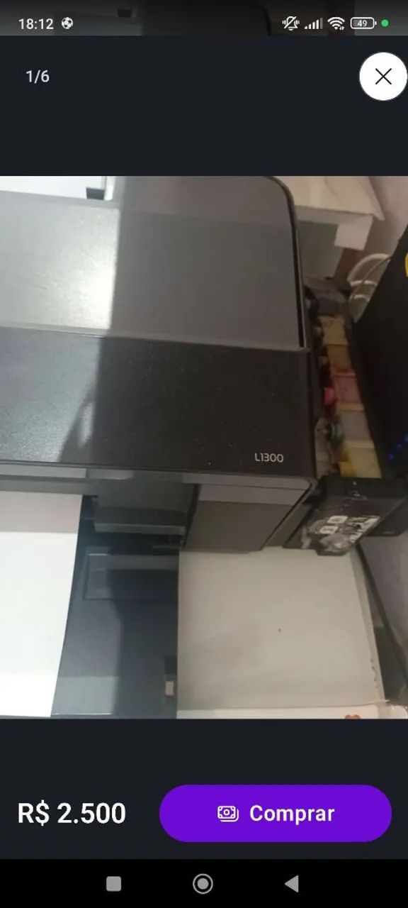 Vendo impressora a3 semi nova 
