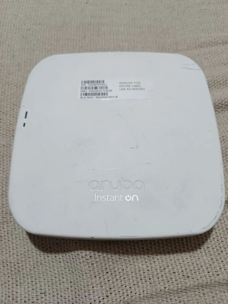 Acess point Aruba Instant on Hewlett Packard
