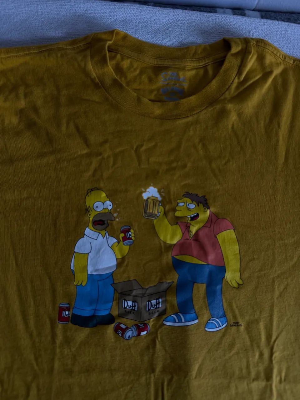 Camisa the Simpsons x billabong - m 