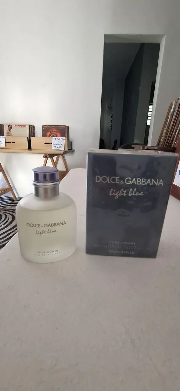 Perfume Dolce Gannana 125ml "LIGHT BLUE" masculino original - Foto 4