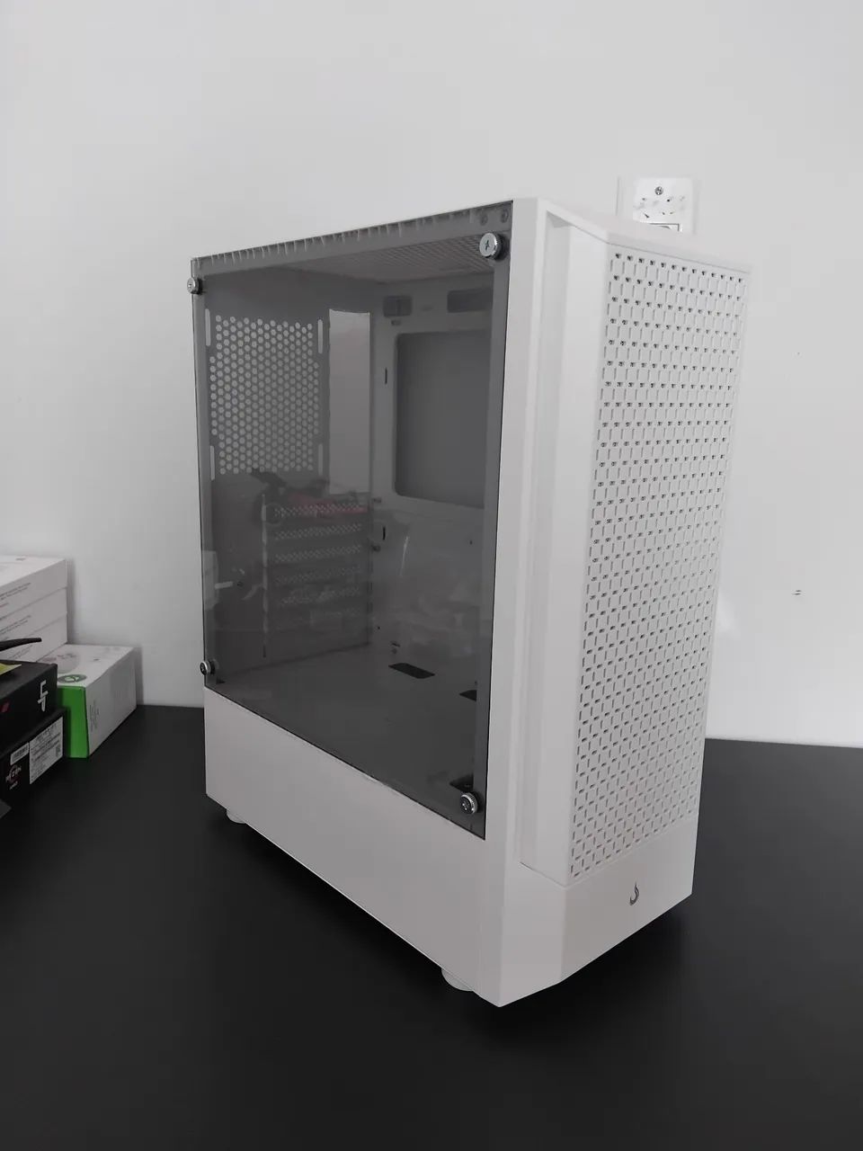 GABINETE RISE MODE WAVE WHITE C/ 3 FANS ARGB