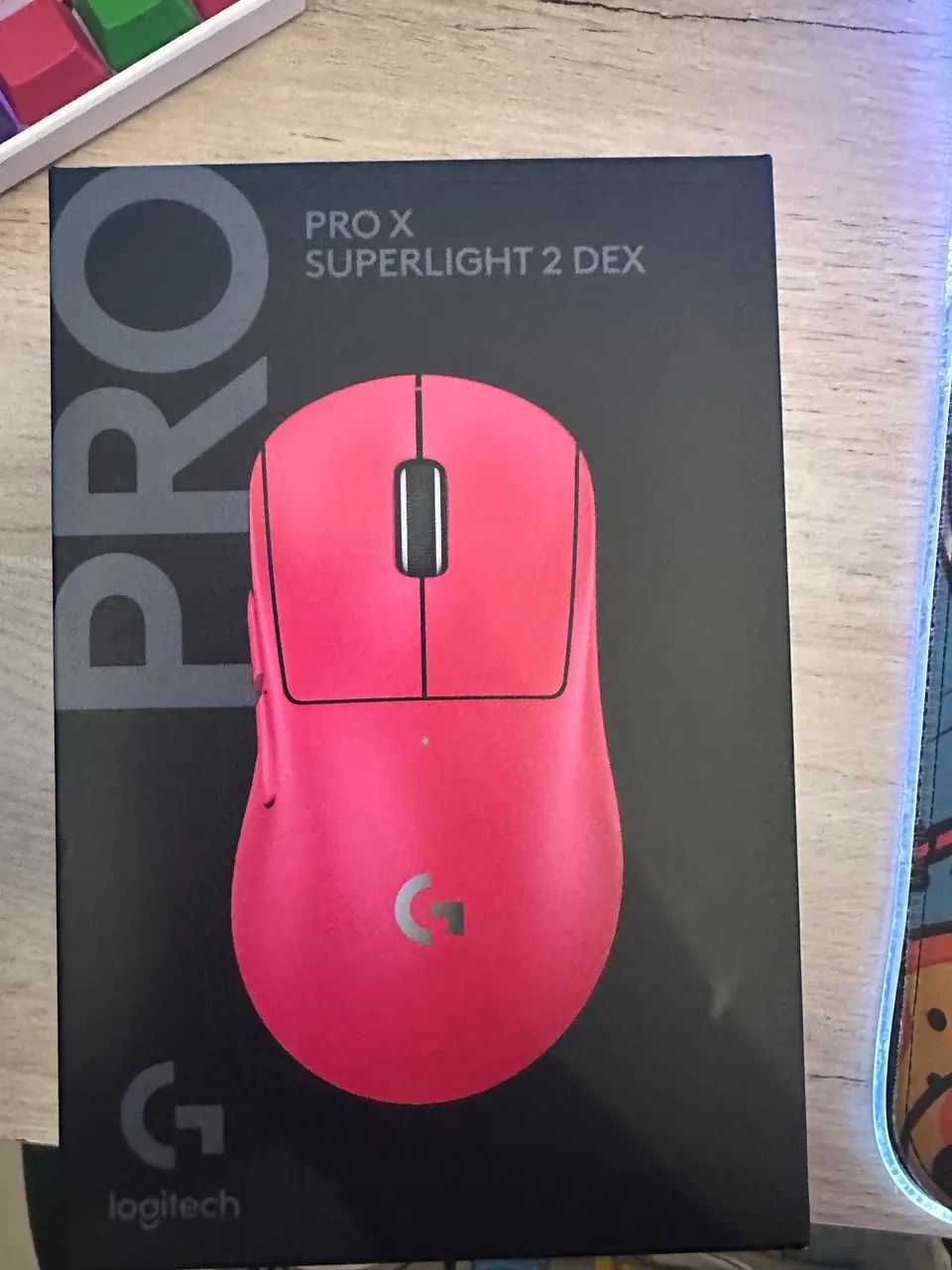 Mouse logitech G Pro X Superlight 2 dex magenta  - Foto 4