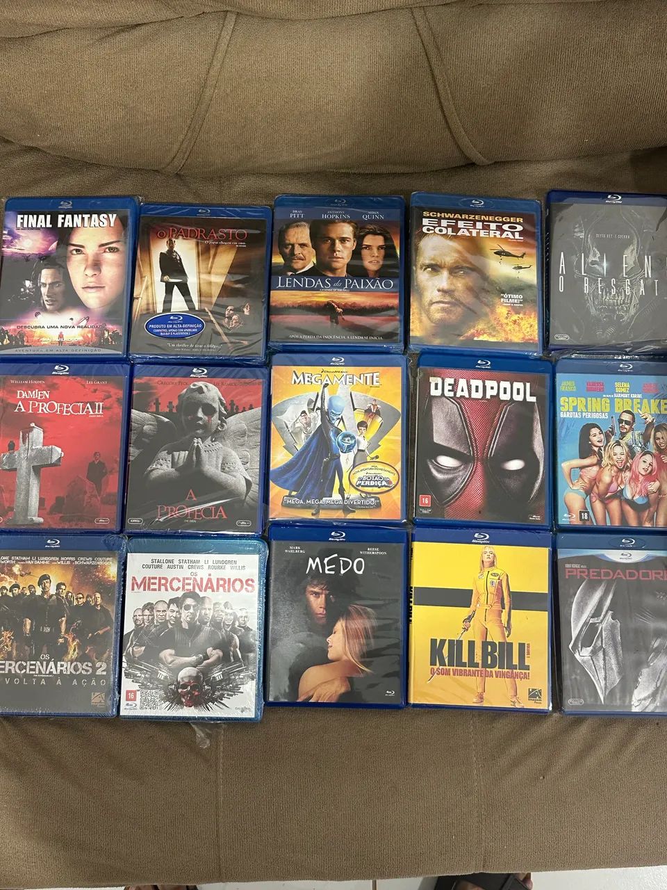 Blu-Ray blurays filmes 