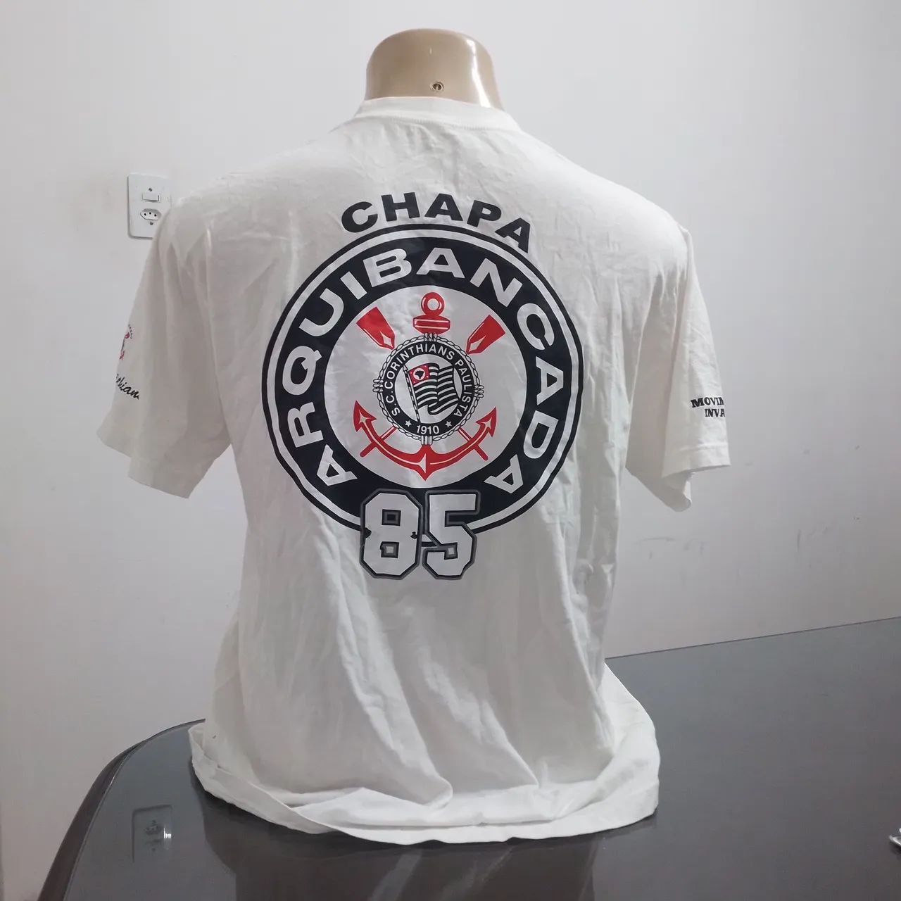 Camisa corinthians 2003 eleição.  - Foto 2
