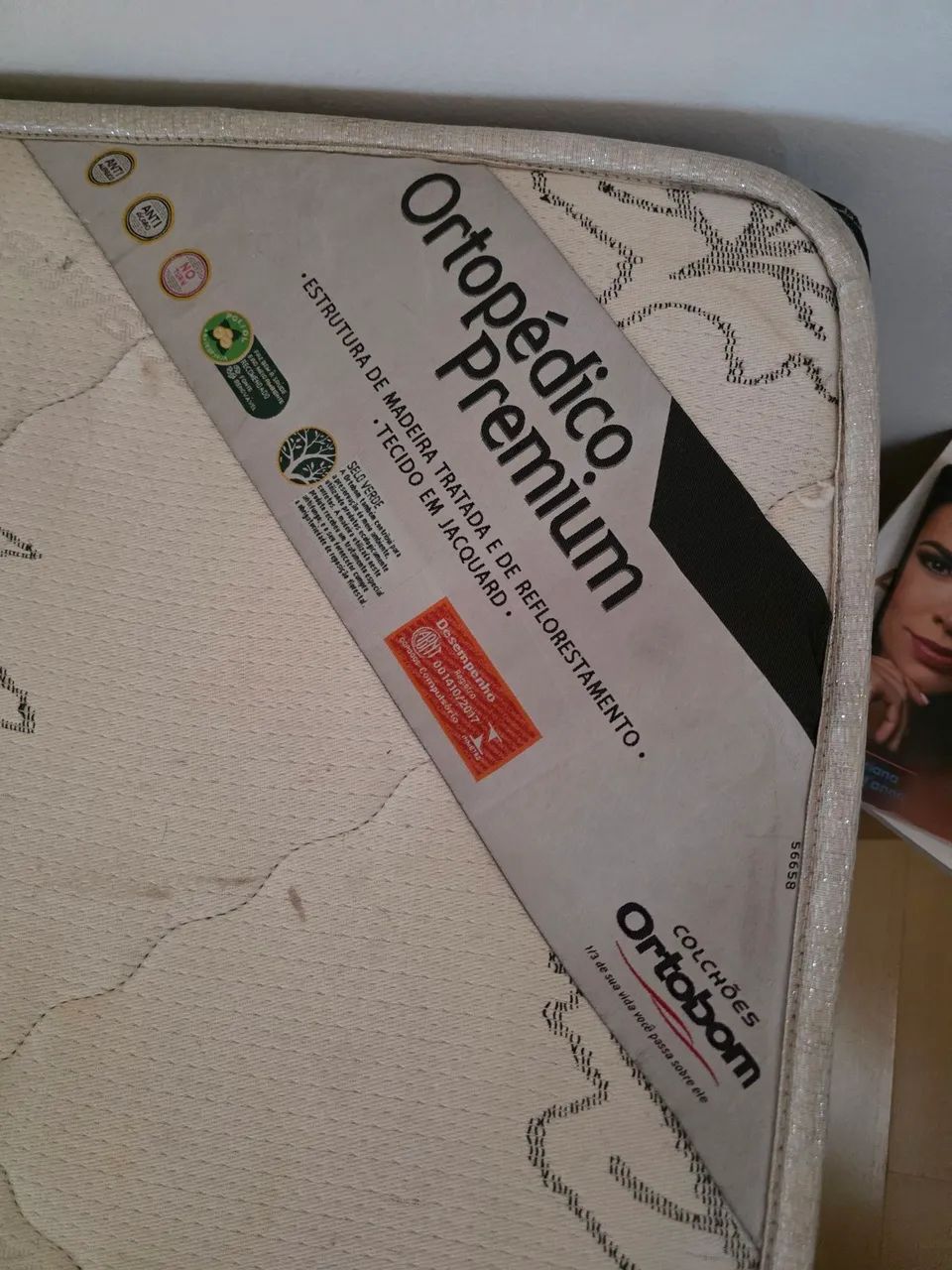 Cama box casal ortopédico Ortobom - Foto 2