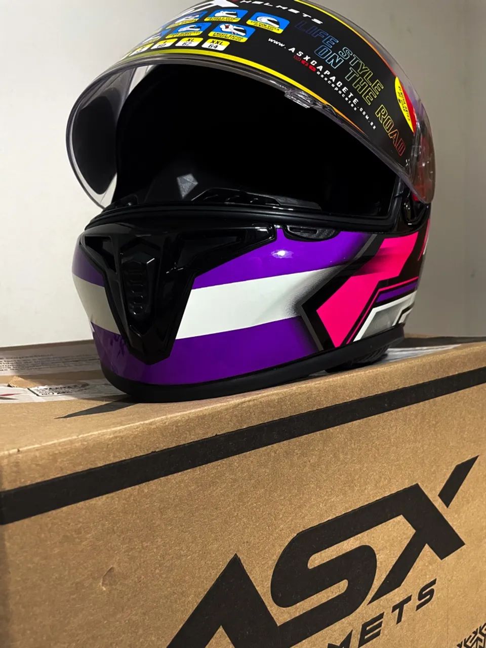 Vendo capacete ASX  - Foto 2