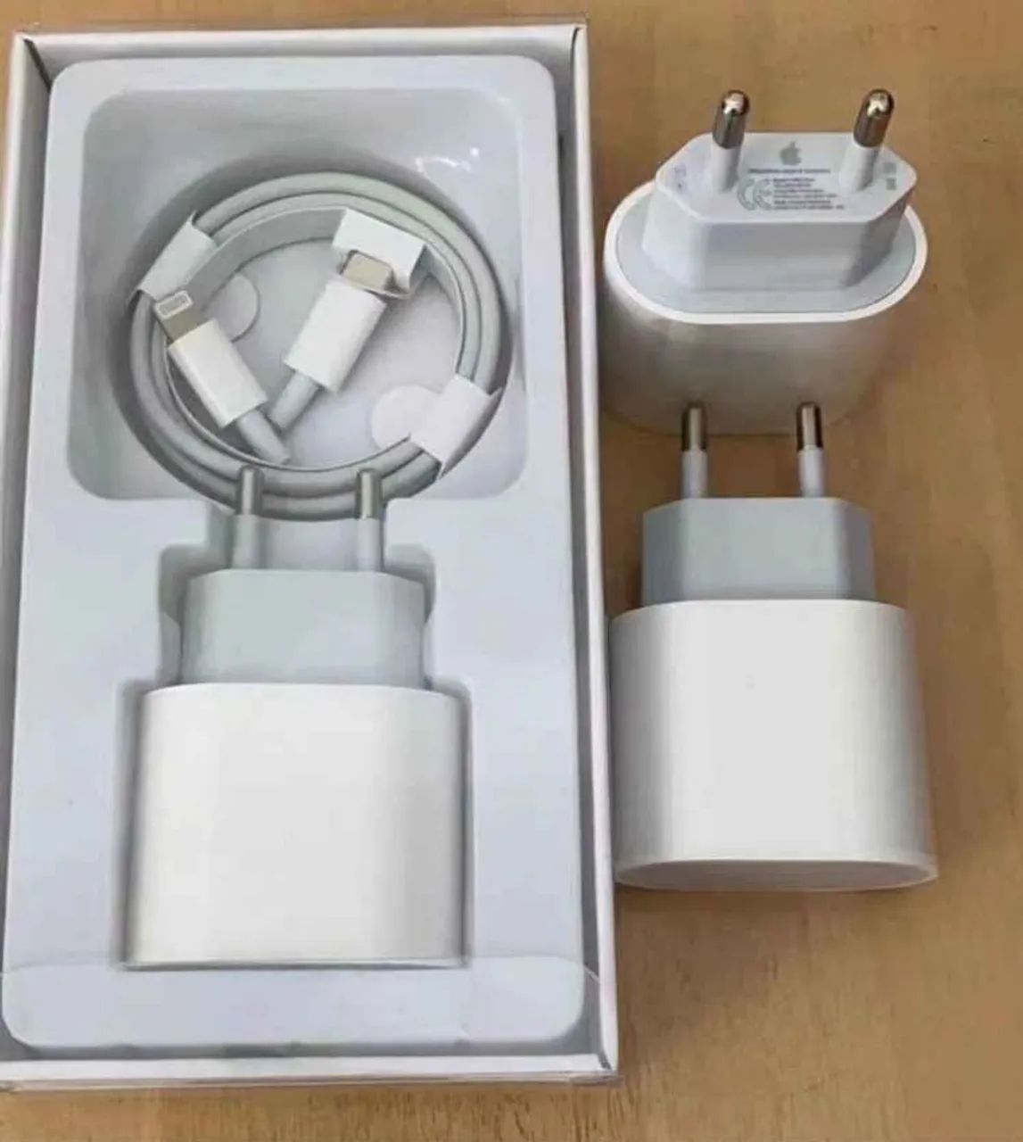 Carregador para iPhone com Cabo + Fonte - Foto 4