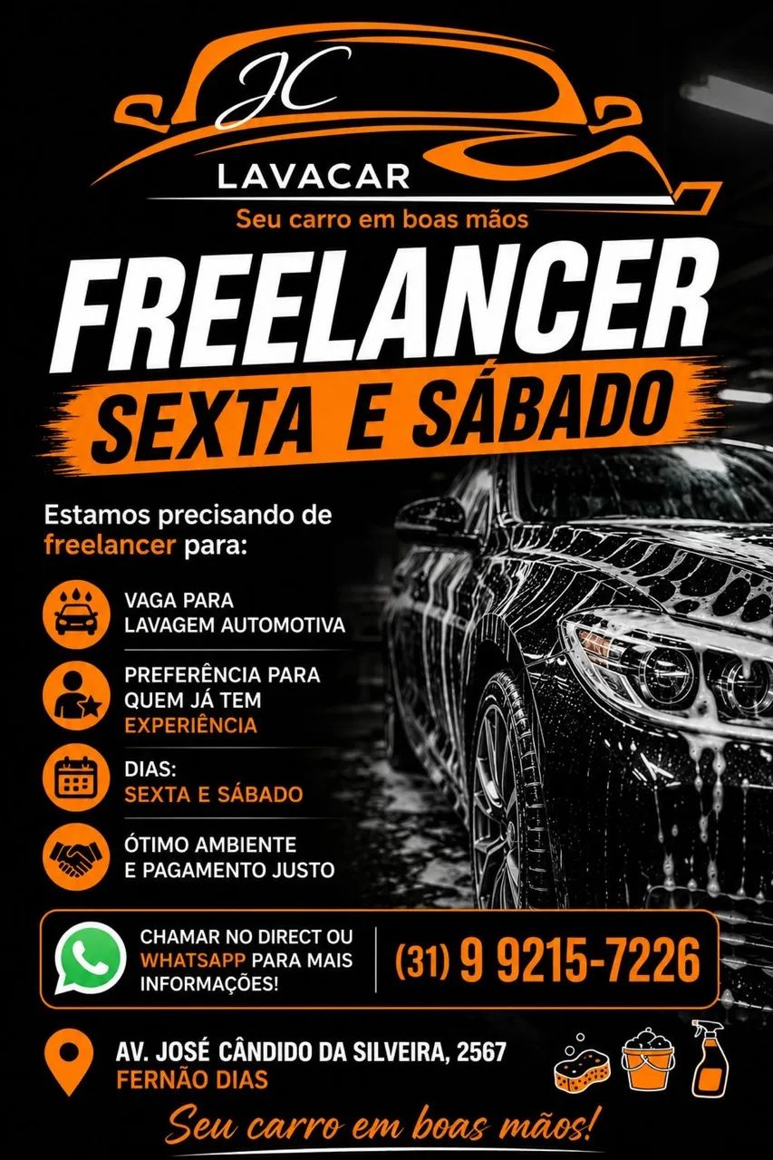 Vaga Freelancer Lava Jato