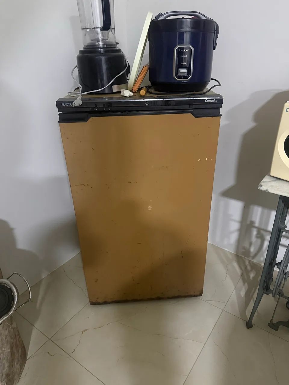Freezer top