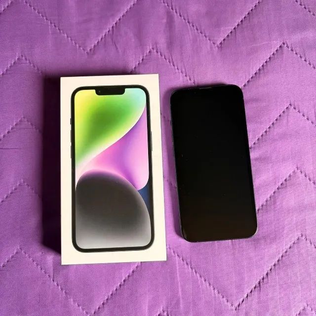 Apple Iphone 14 128gb Meia-noite (Usado)