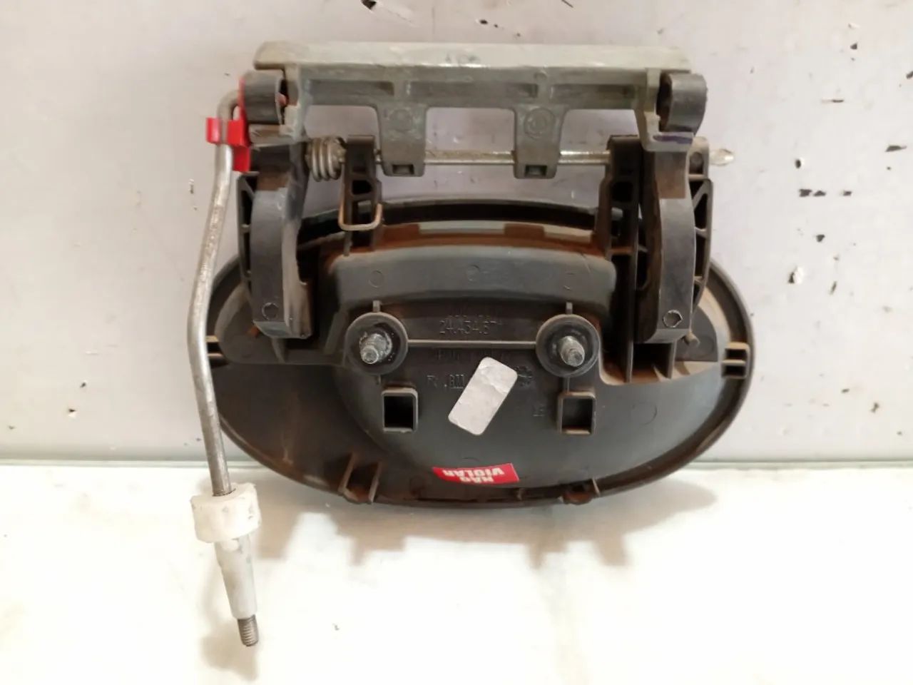 テスタ　マッタ　2005 Macaneta Externa Traseira Esquerda Chevrolet Meriva 2005 Preto