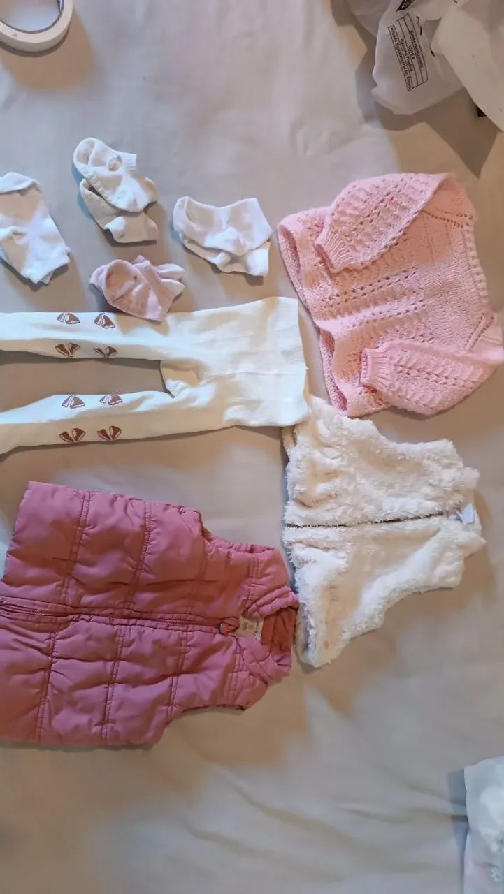 Lote roupas bebê - menina - Foto 5