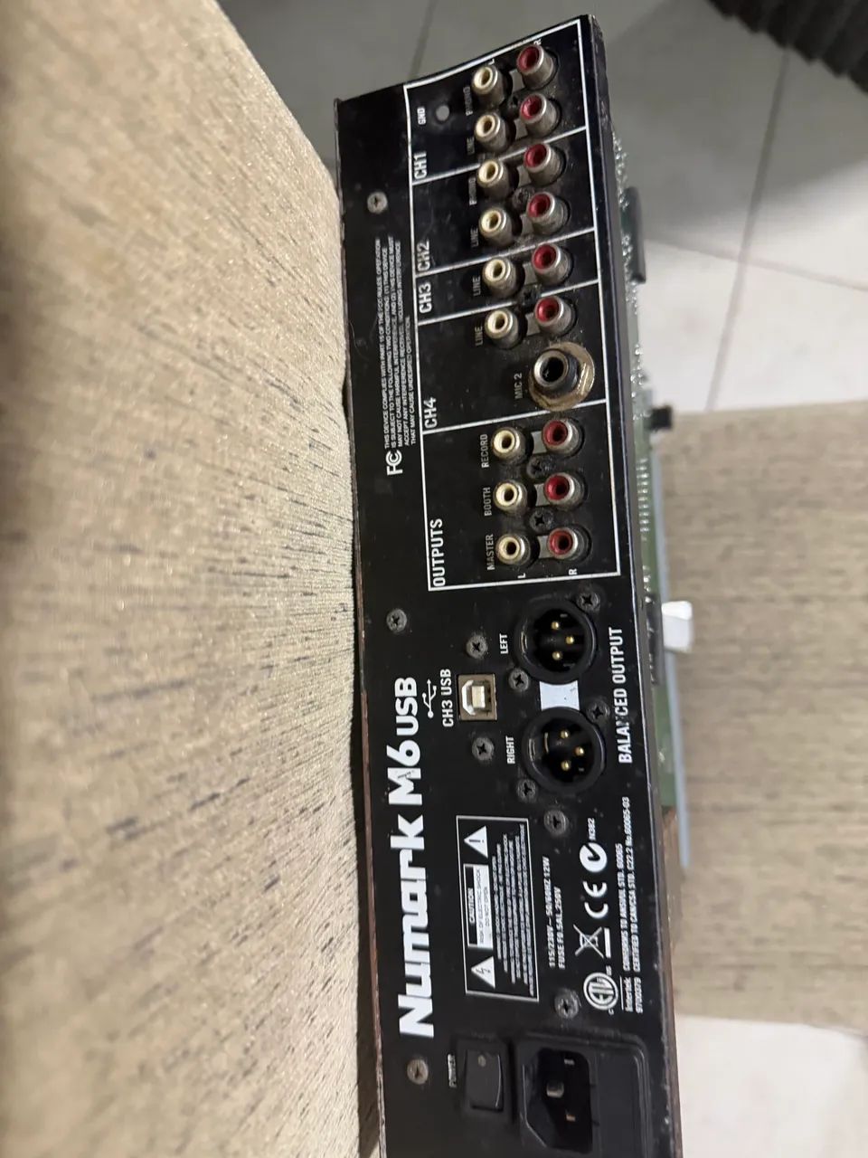 Mixer Numark M 6 leia - Foto 2