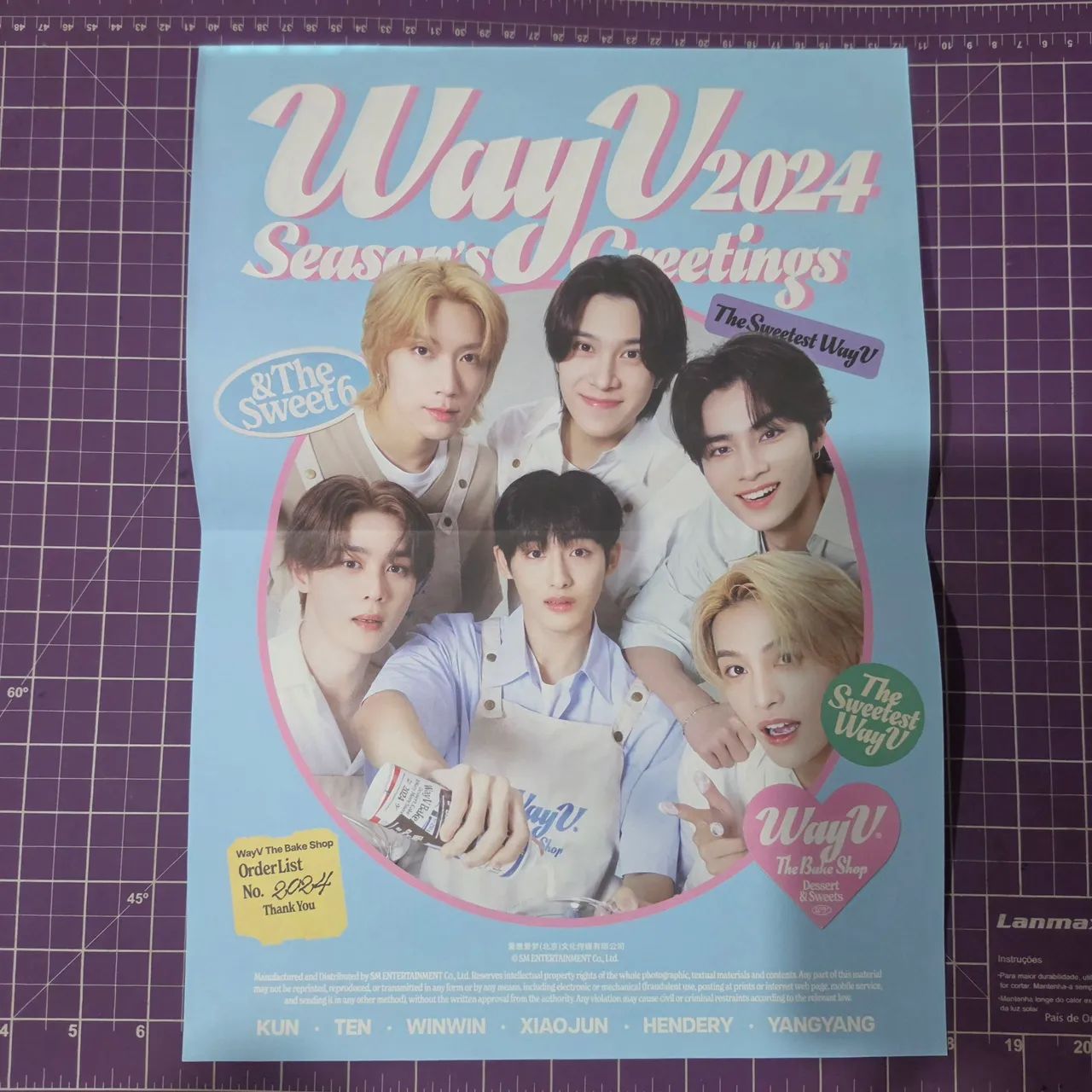 Outbox Seasons Greetings 2024 Wayv Kpop SM  - Foto 3