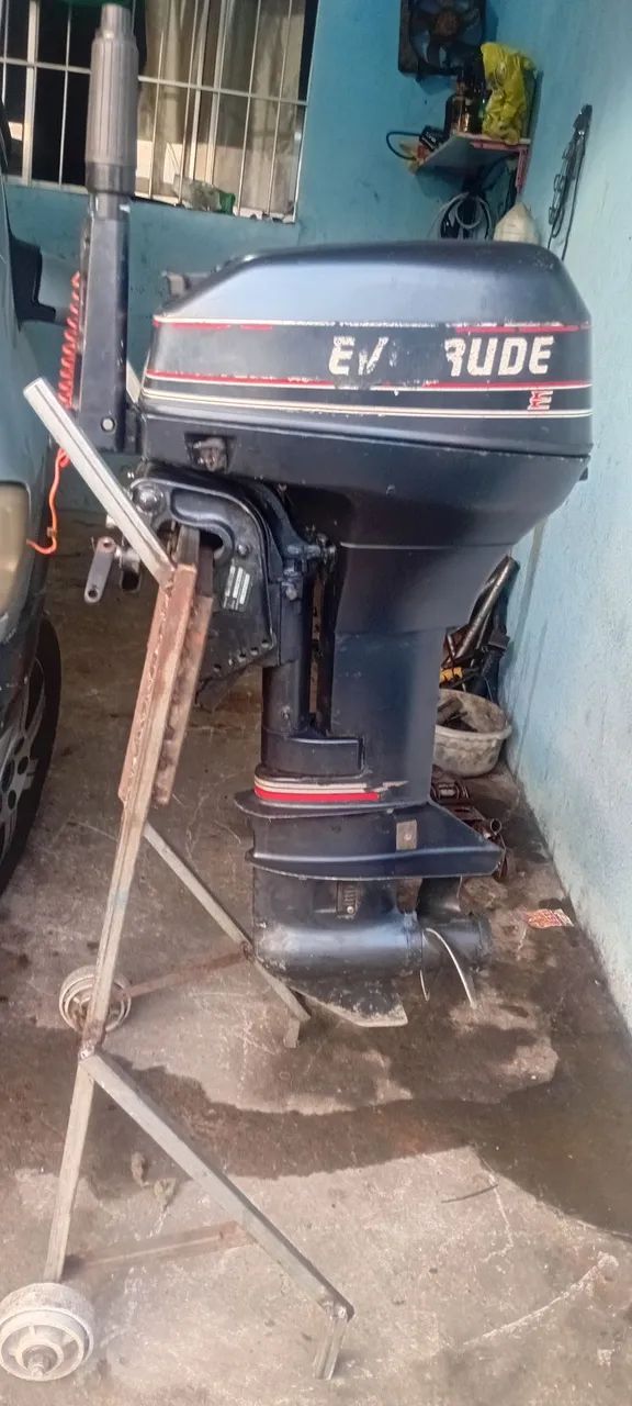 Motor envirude 15 hp  - Foto 2